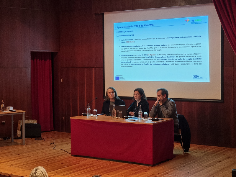 sessão de divulgação no Açores