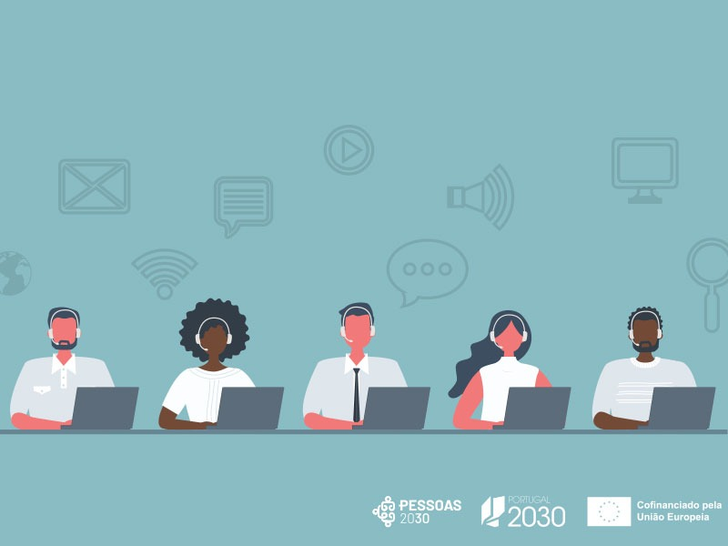 Novo serviço de call center do PESSOAS 2030