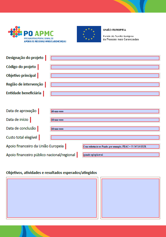 Modelo Ficha de Projeto